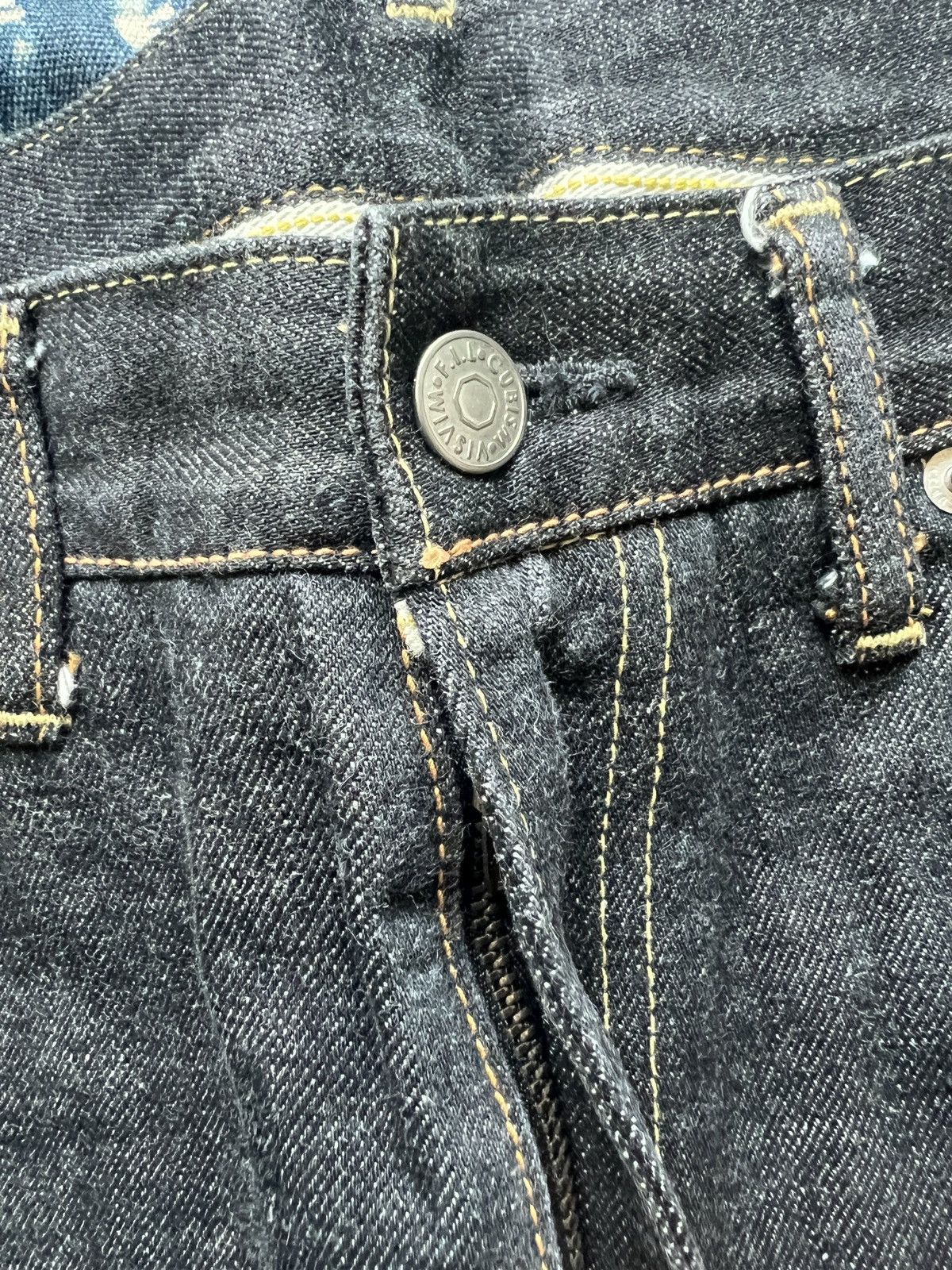 Visvim Visvim Archive FLUXUS Serge De Nimes Black Jeans Size US 32 / EU 48 - 7 Thumbnail