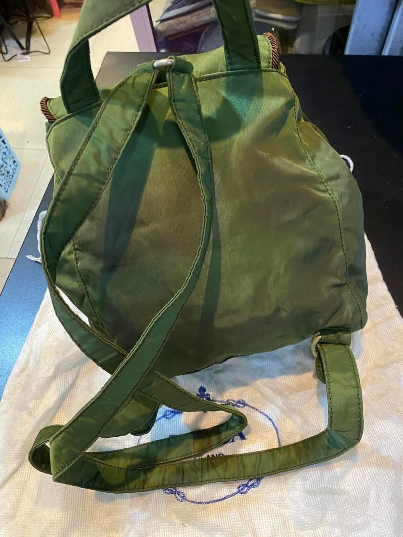 Prada Vintage Prada Nylon Backpack Size ONE SIZE - 6 Thumbnail