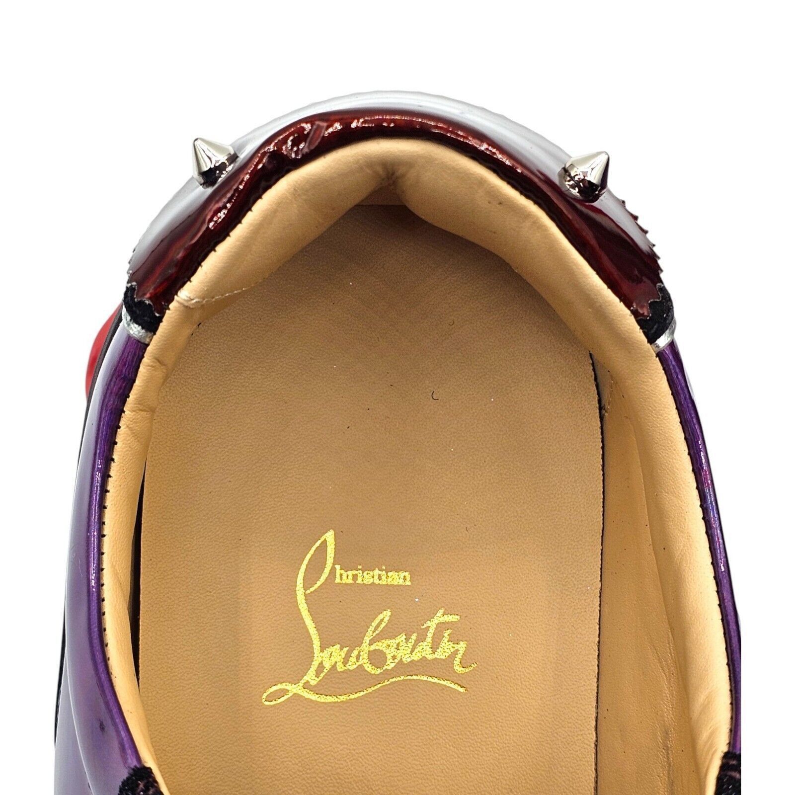 Christian Louboutin Loubishark Glitter Iridescent Sneakers - EU 42.5 / US 9.5 Size US 9.5 / EU 42-43 - 5 Thumbnail