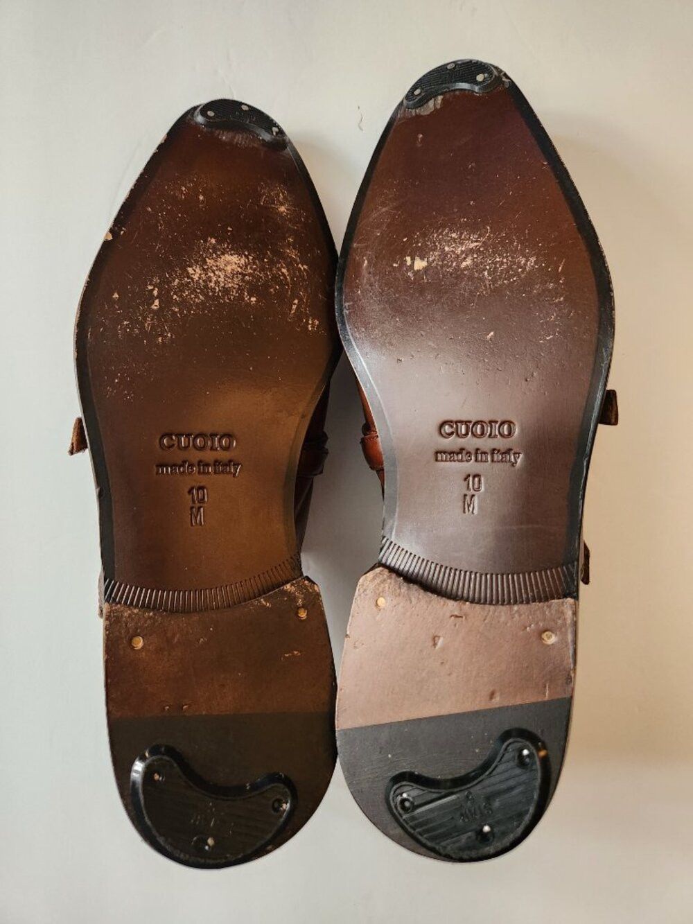 Mercanti Fiorentini Mercanti fiorentini men's brown leather dress shoes 10M Size US 10 / EU 43 - 6 Thumbnail