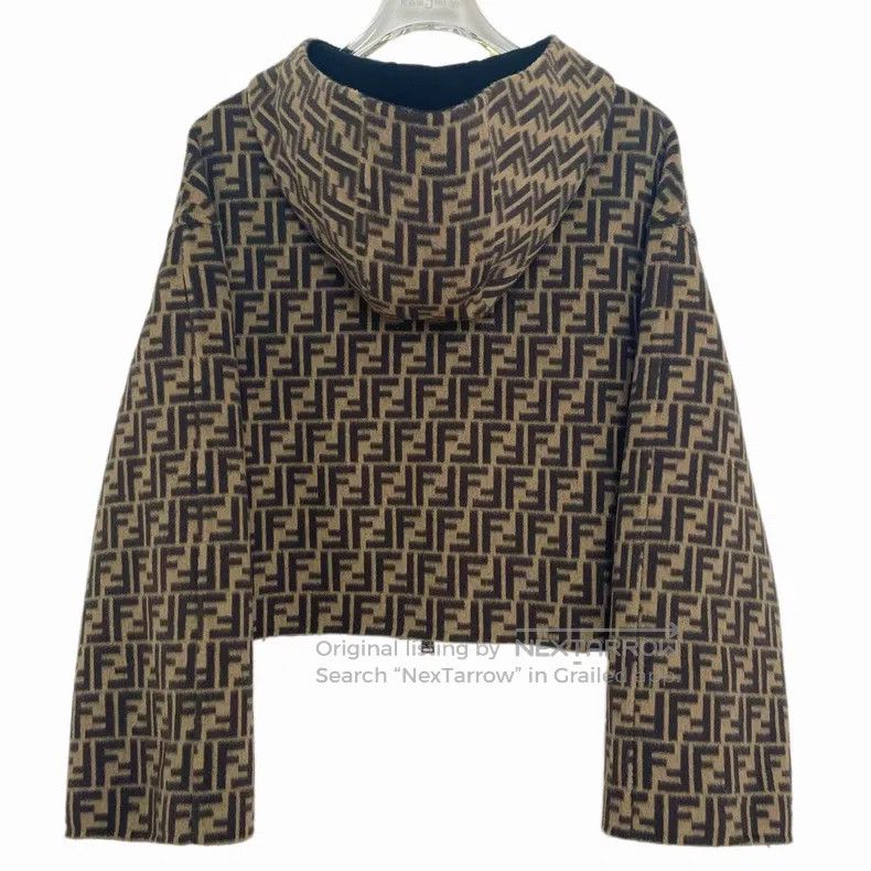 Fendi Fendi Hooded Two-Sided Jacket Size XS / US 0-2 / IT 36-38 - 2 Thumbnail