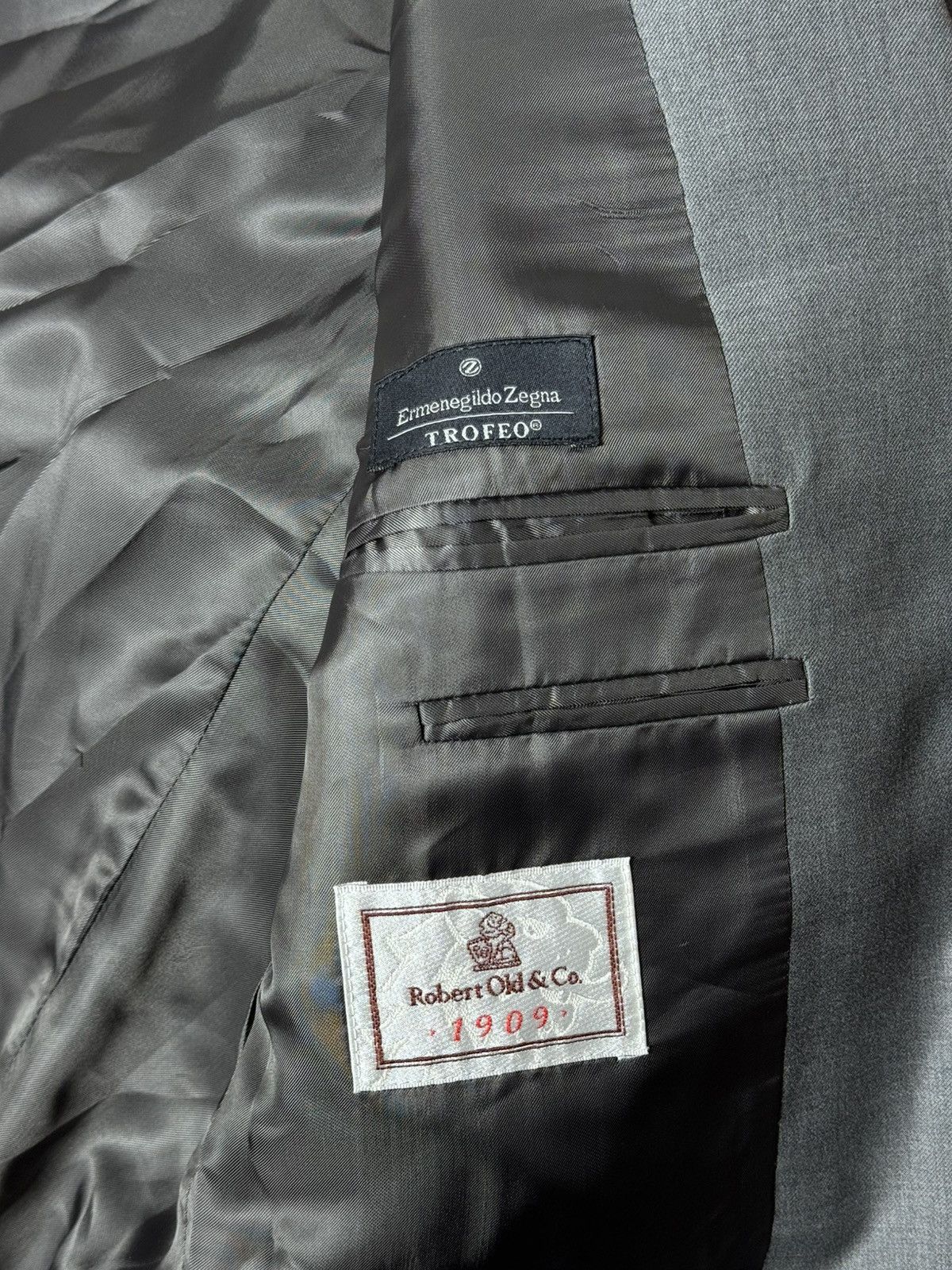 Ermenegildo Zegna Ermenegildo Zegna Suit Jacket size 52 R Size 52R - 4 Thumbnail