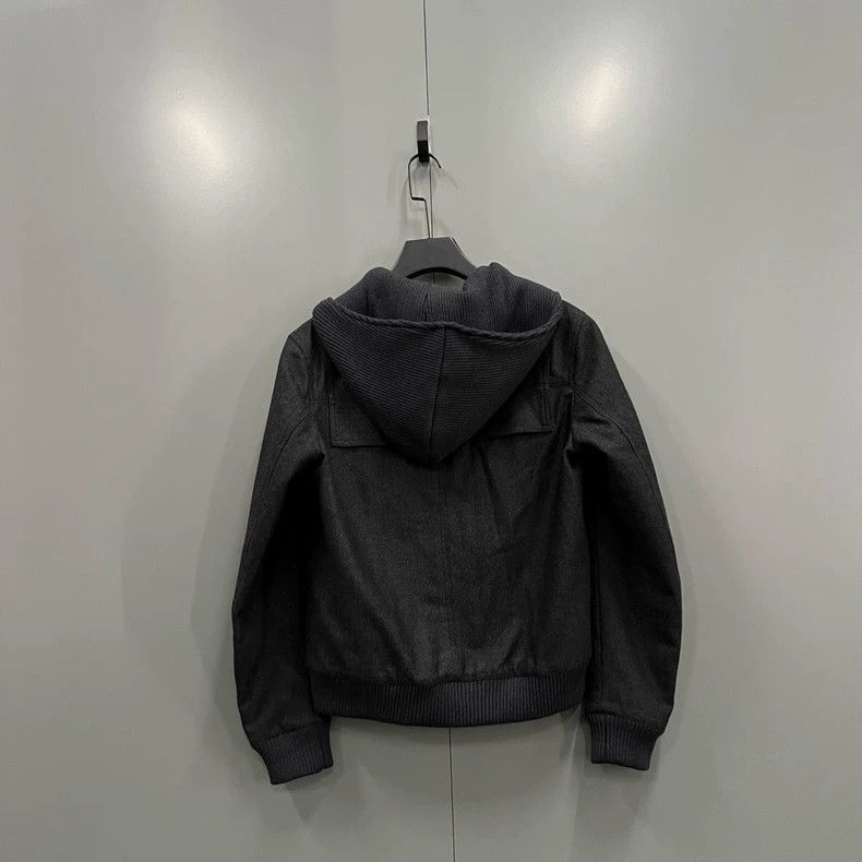 Dior Dior Black and gray wool ox horn button jacket 2501-Nextarr Size US S / EU 44-46 / 1 - 2 Thumbnail