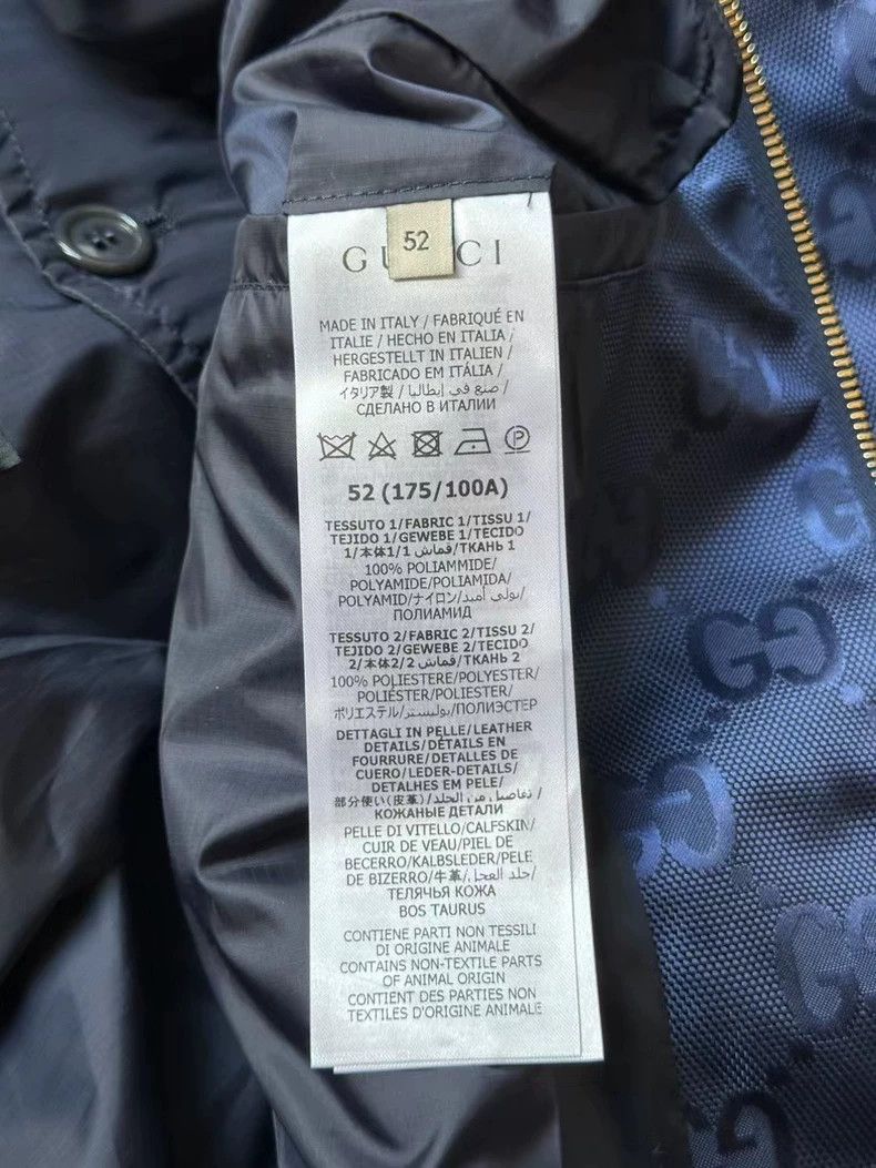 Gucci Gucci Purple dark pattern full print jacket 2501-Nextarrow Size US L / EU 52-54 / 3 - 4 Thumbnail