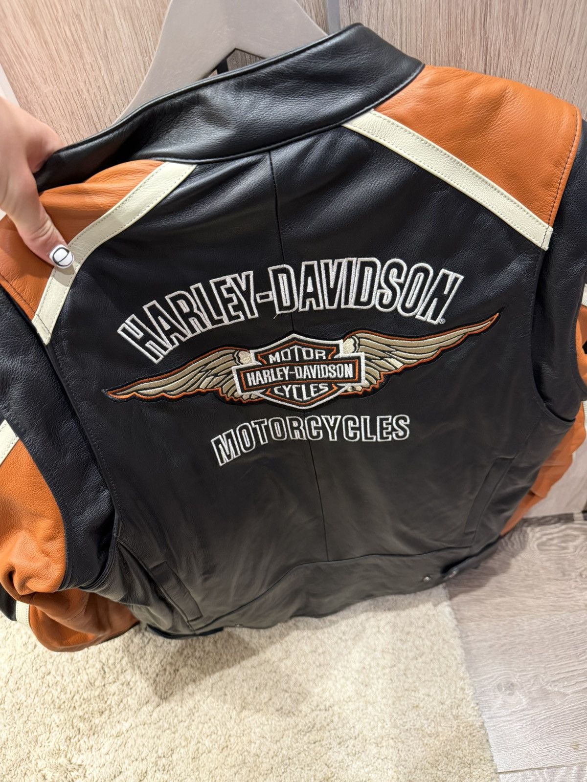 Harley Davidson HARLEY-DAVIDSON LEATHER JACKET Size US M / EU 48-50 / 2 - 6 Thumbnail