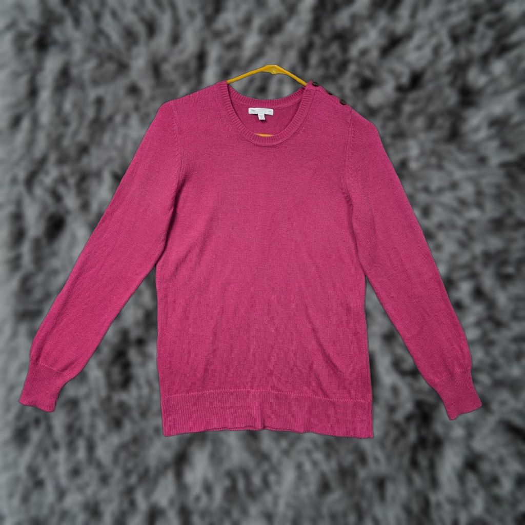 Gap Gap Sweater Medium Luxe Angora Blend Timeless Feminine Soft Quiet Luxury Girl Size M / US 6-8 / IT 42-44 - 1 Thumbnail