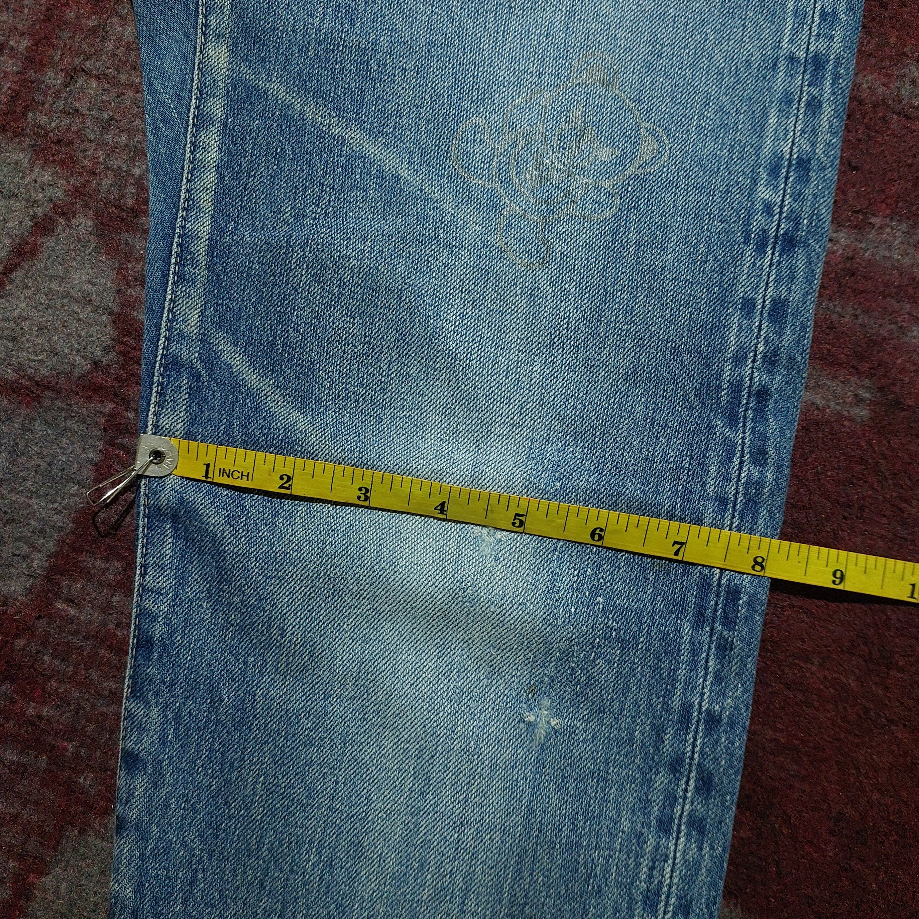 Hysteric Glamour Hysteric Glamour japanese buckle back selvedge blue denim Size US 28 / EU 44 - 17 Thumbnail