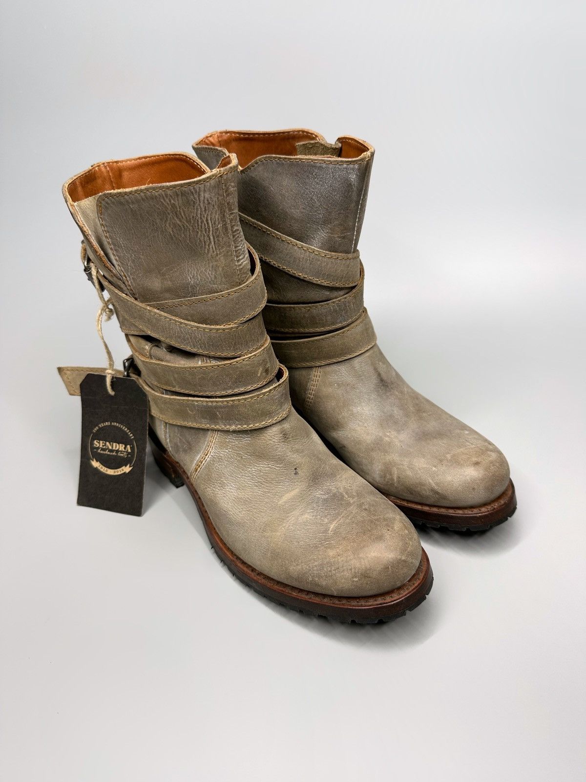 Sendra Rare Sendra Leather Boots Size US 6.5 / IT 36.5 - 2 Thumbnail