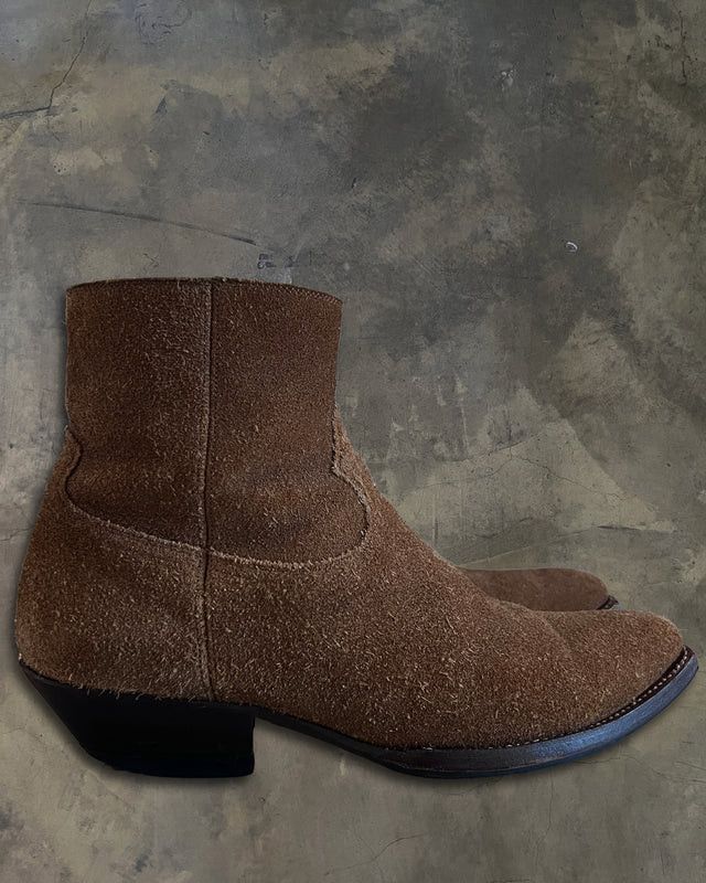 Saint Laurent Paris SAINT LAURENT SS2015 SANTIAG SUEDE BOOTS Size US 8 / EU 41 - 4 Thumbnail