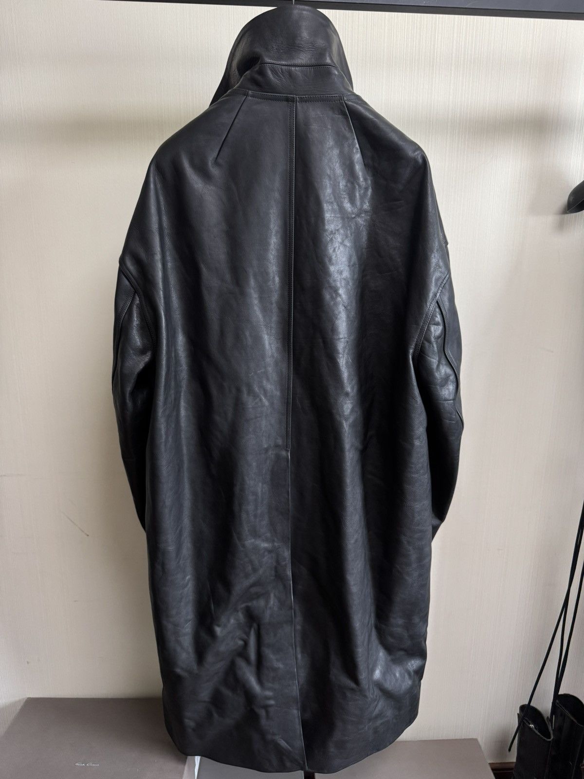 Rick Owens Rick owens 25FW DRACUCOLLAR COAT Size US M / EU 48-50 / 2 - 2 Thumbnail