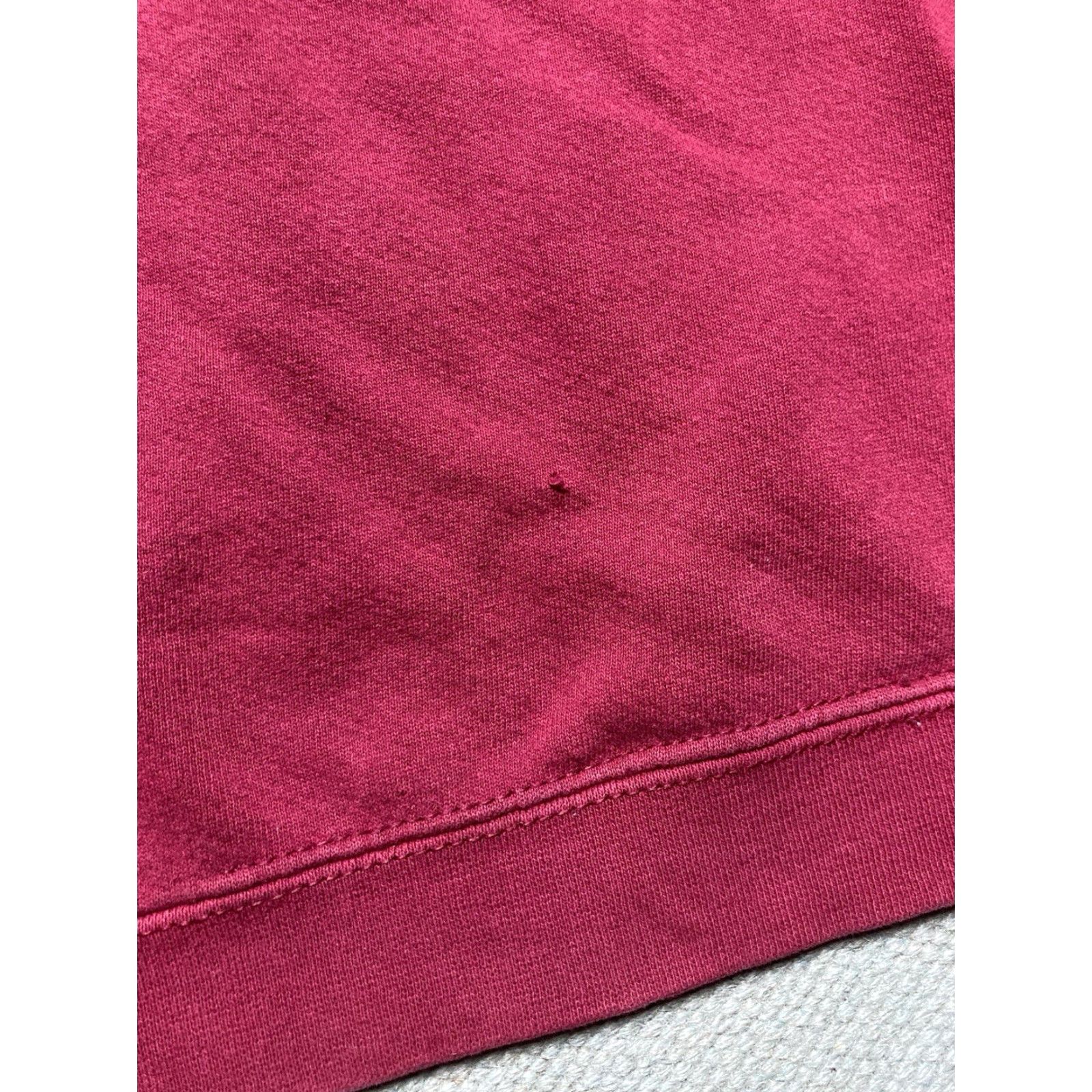 Vintage Vintage 80s 90s Cheetah Sweatshirt Crewneck Men Large Red Maroon USA 90s Pullover Knit Shirt Size US L / EU 52-54 / 3 - 8 Thumbnail