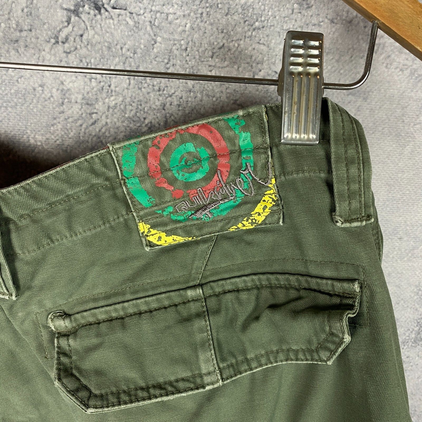 Quiksilver Quiksilver Cargo Shorts Men's Size 32 Green ` Size US 32 / EU 48 - 10 Thumbnail