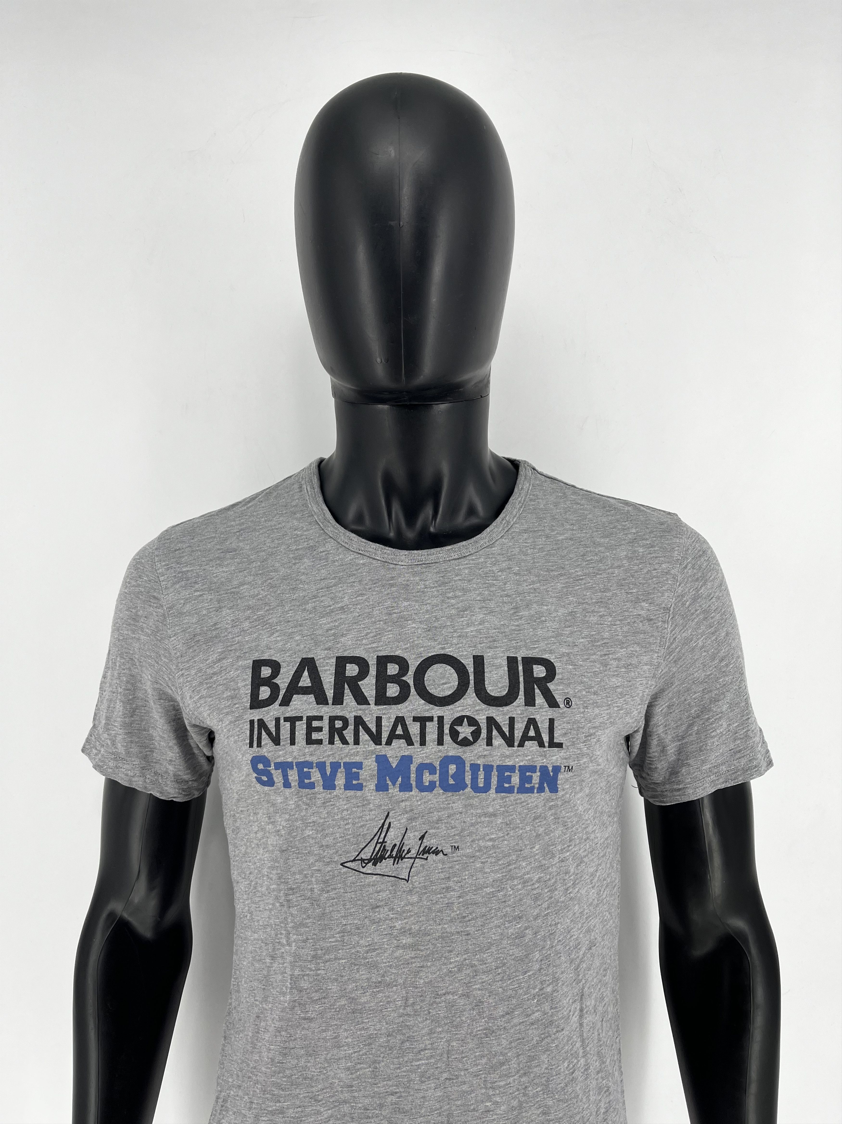 Barbour × Vintage VINTAGE Mens Barbour International Big Logo T-Shirt Size XS Size US XS / EU 42 / 0 - 1 Thumbnail