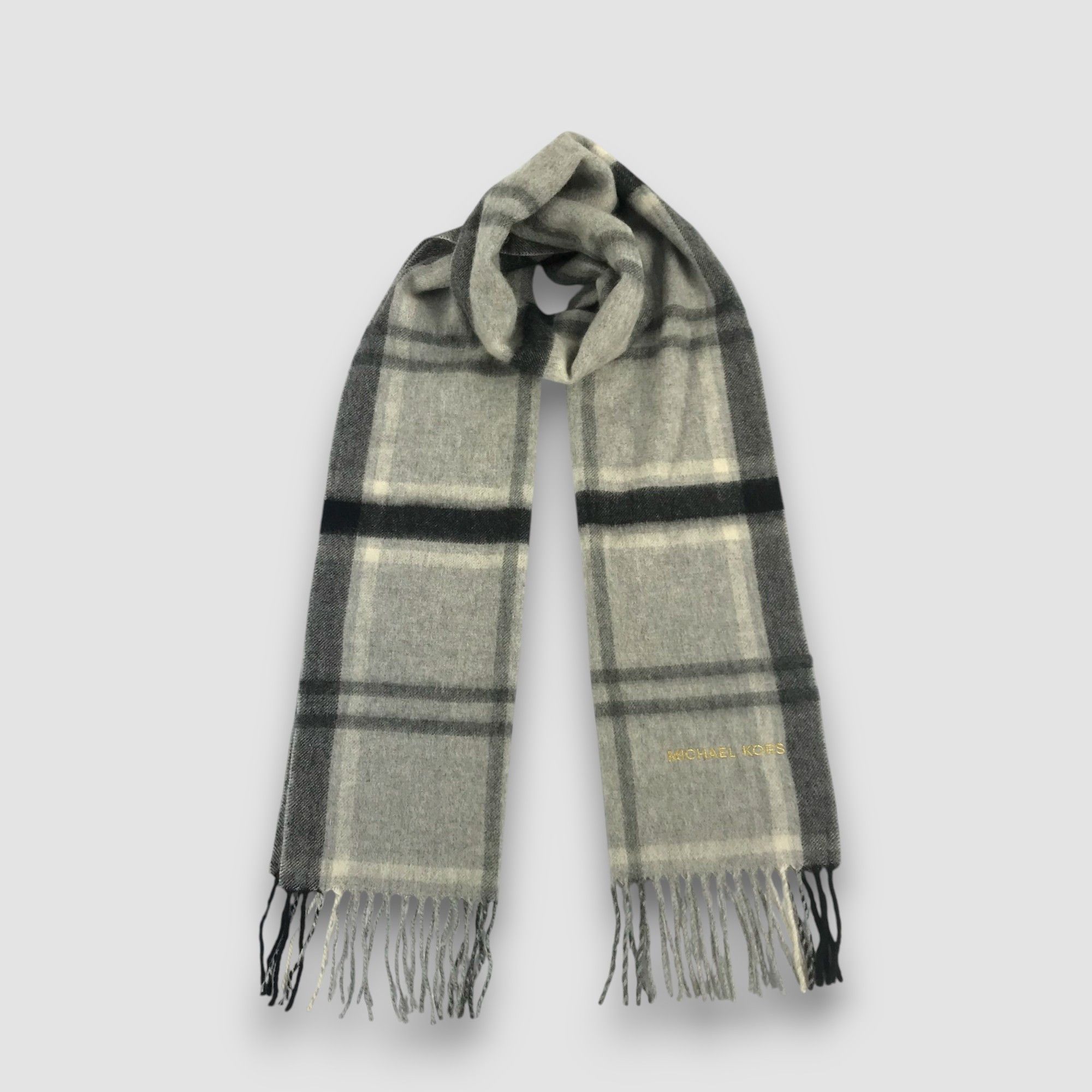 Vintage Michael Kors Scarf Muffler Wool Cashmere Scarves