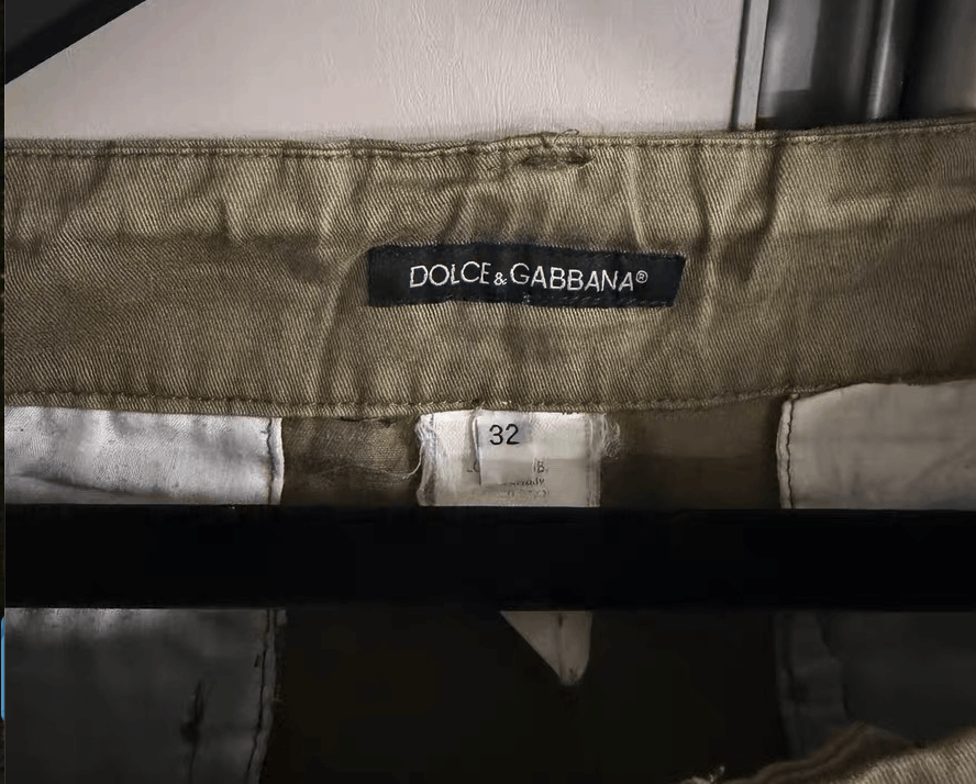 Dolce & Gabbana Dolce&Gabbana Grey Cargo Shorts, Size US 33 - 2 Thumbnail