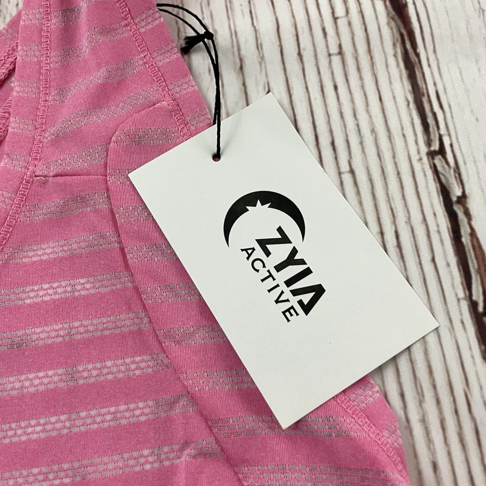 Pinko ZYIA Active Pink Nimbus Split Back Tank Top Women's M Blouse Shirt Pink Nimbus Split Back Tank Top Women's M Size M / US 6-8 / IT 42-44 - 2 Thumbnail