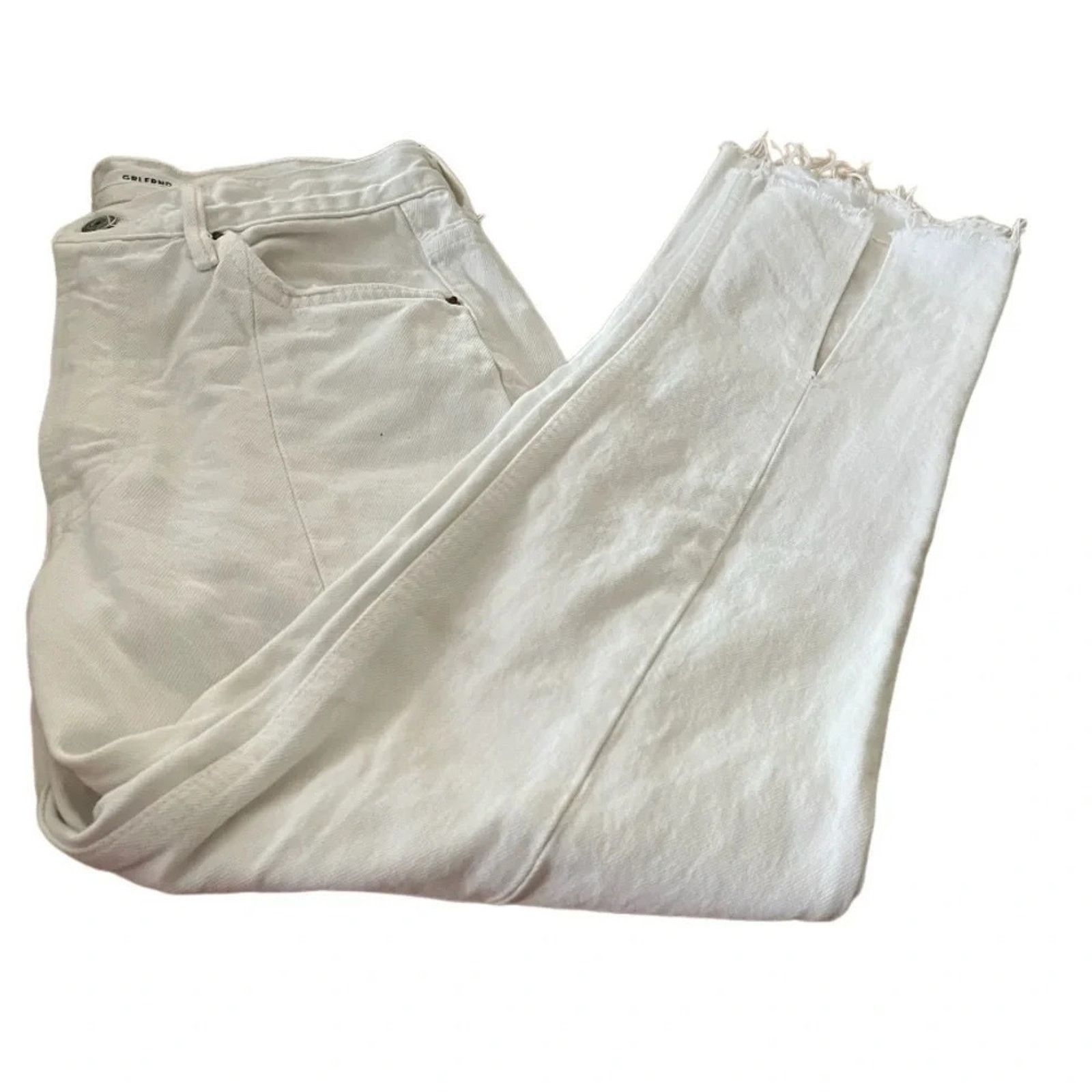 GRLFRND Grlfrnd Cheryl jeans, sz 24 in Sweet City Woman (white) Size 24" / US 00 / IT 34 - 1 Thumbnail