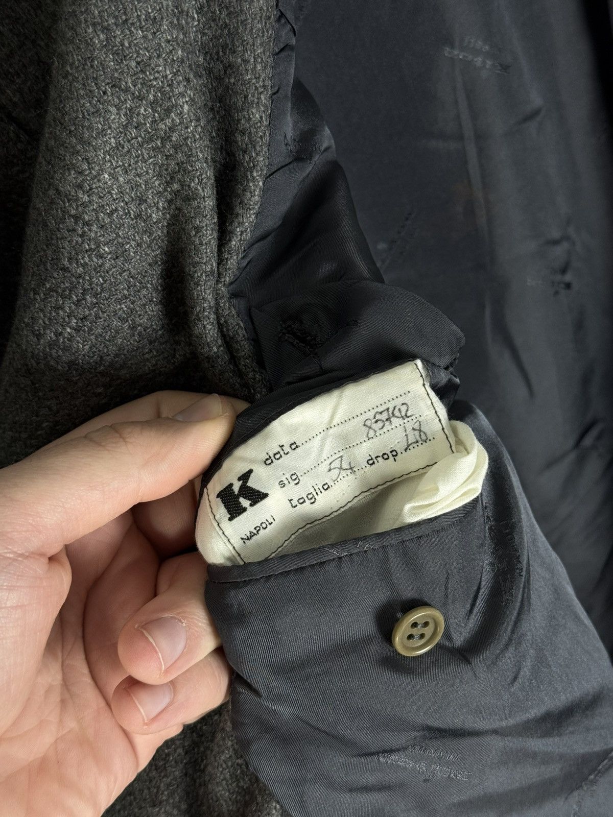 Kiton KITON Napoli Men’s Blazer Jacket 100% Cashmere Italy Size54 Size 54R - 22 Thumbnail