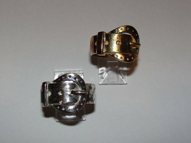 Designer 18kt Gold Vermeil Sterling Silver Ring Unisex Alberto Juan Size ONE SIZE - 4 Thumbnail
