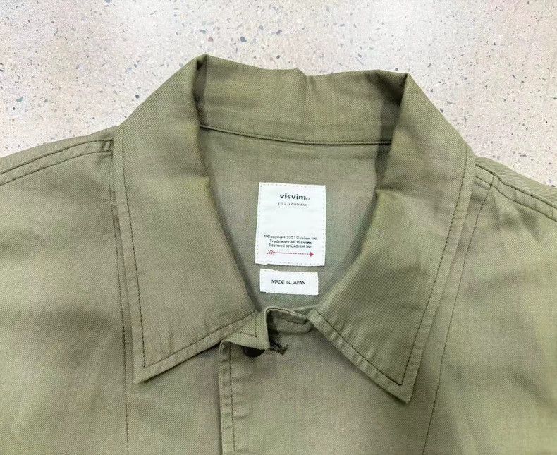 Visvim Visvim Hand-painted monogrammed short-sleeved shirt Size US L / EU 52-54 / 3 - 6 Thumbnail