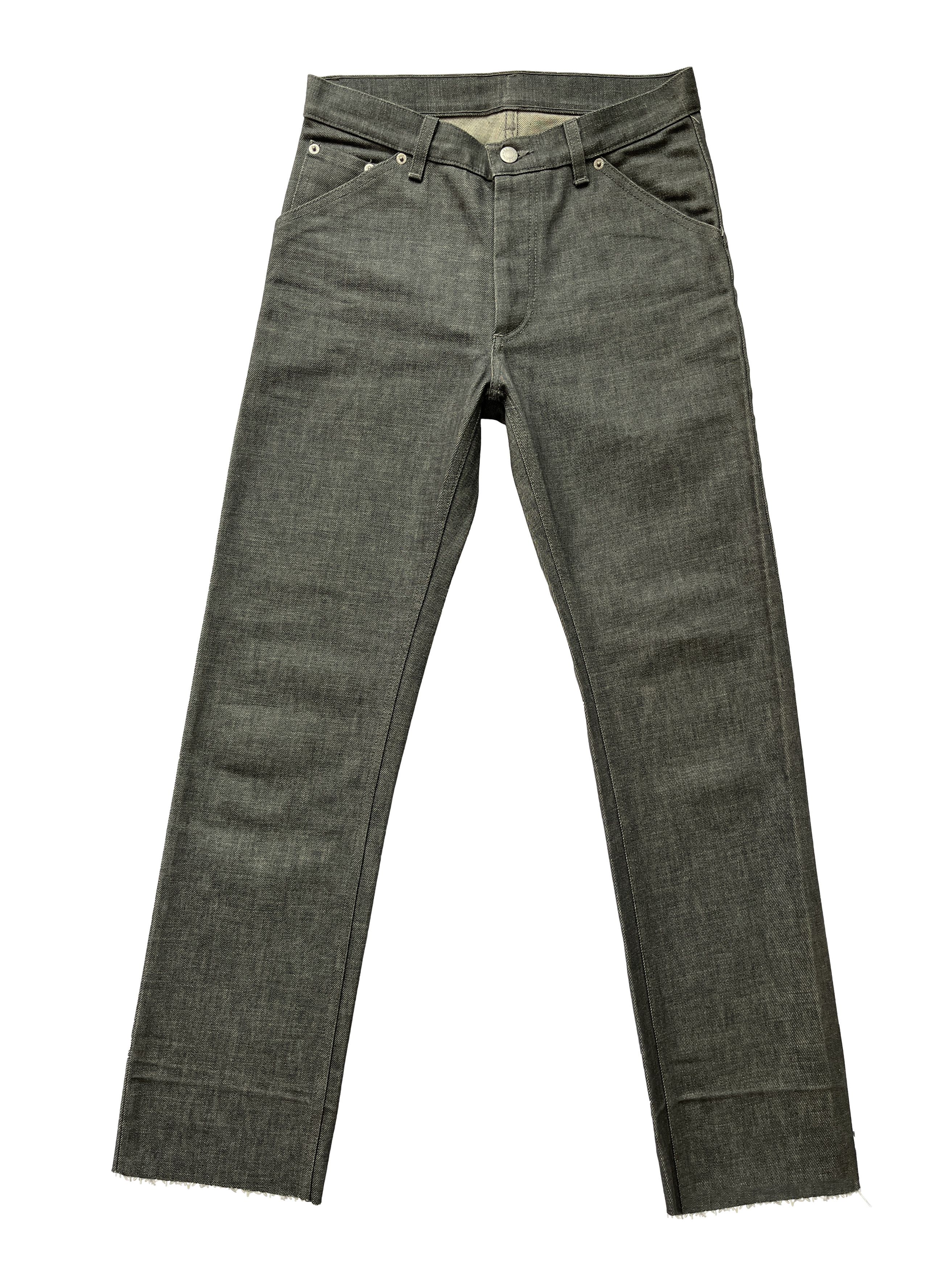 Helmut Lang ⚡️QUICK SALE⚡️Helmut Lang Raw Denim Grey Jeans Pants Size US 27 - 1 Thumbnail