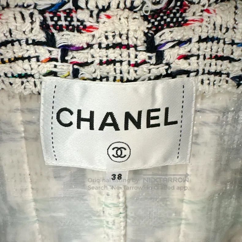 Chanel Chanel Data centre Velcro with three-dimensional flower ja Size XS / US 0-2 / IT 36-38 - 5 Thumbnail