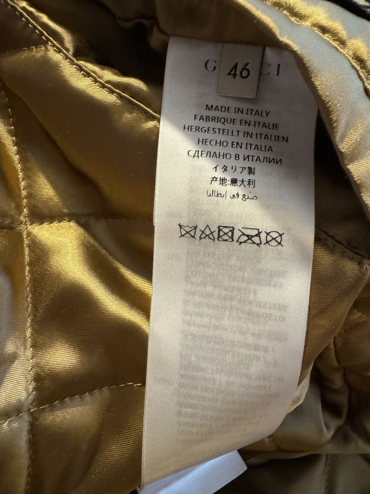 Gucci Gucci Tiger Varsity ‘Guccy’ Varsity Jacket Size US S / EU 44-46 / 1 - 7 Thumbnail