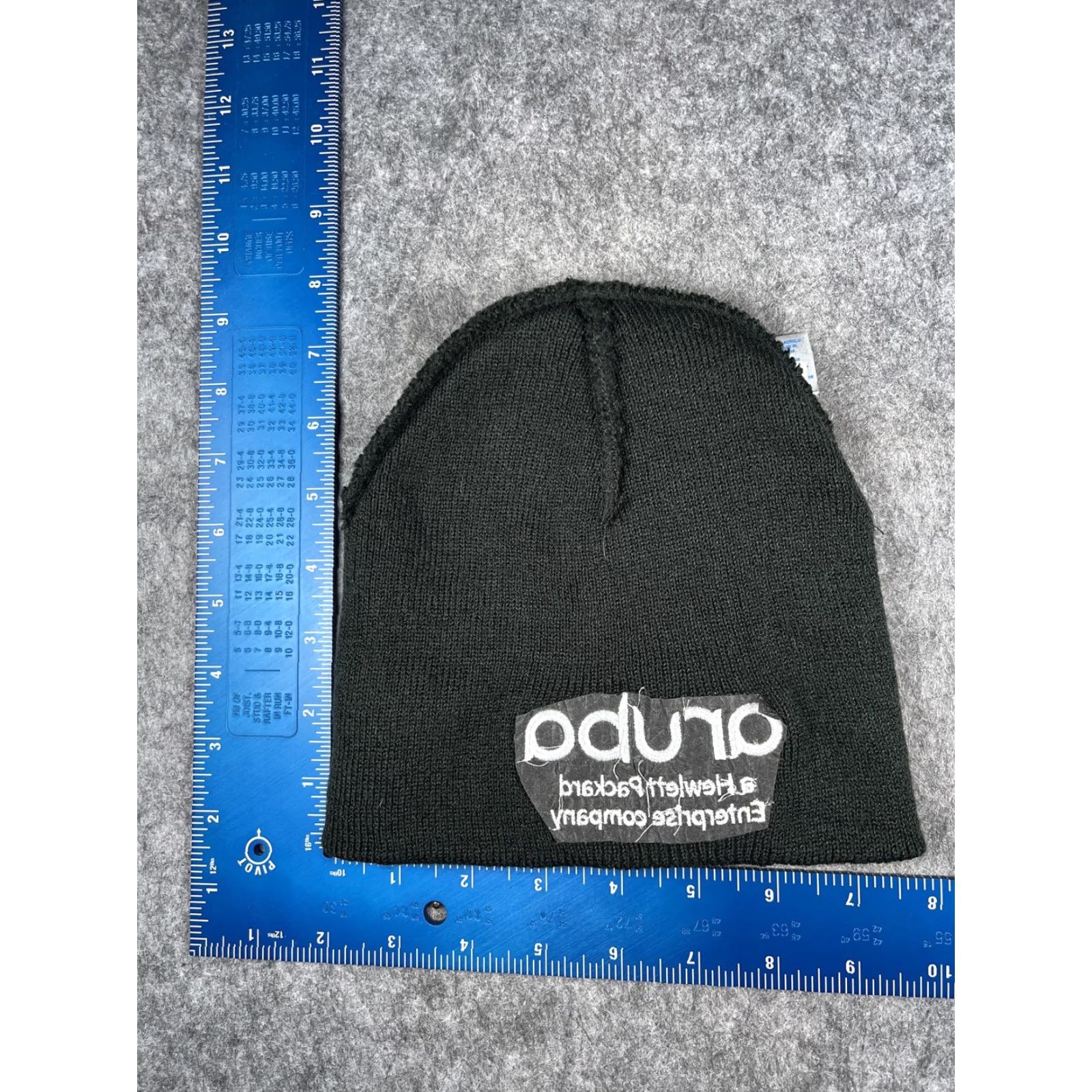 Port & Company Port & Company Aruba Hewlett Packard Hat Beanie Mens One Size Black Logo CP94 Size ONE SIZE - 5 Thumbnail