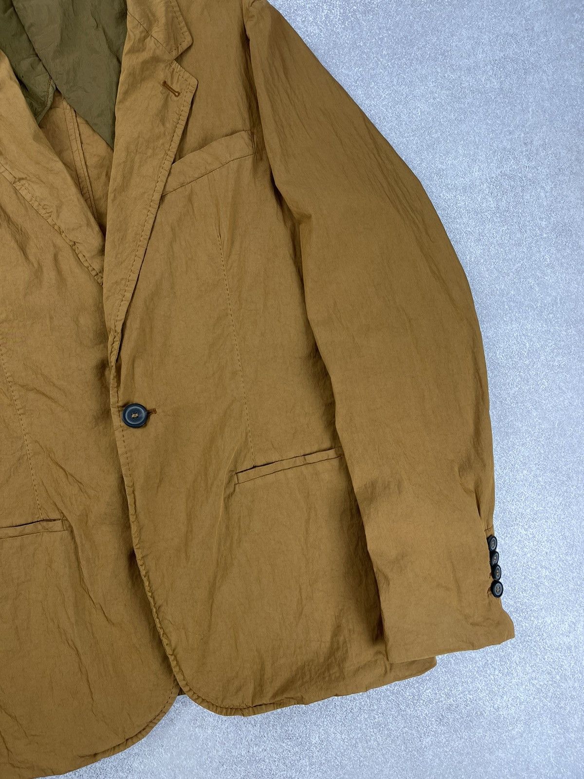 Lanvin × Vintage Vintage Lanvin Nylon Blazer Jacket Men’s Size 48 Size US M / EU 48-50 / 2 - 2 Thumbnail