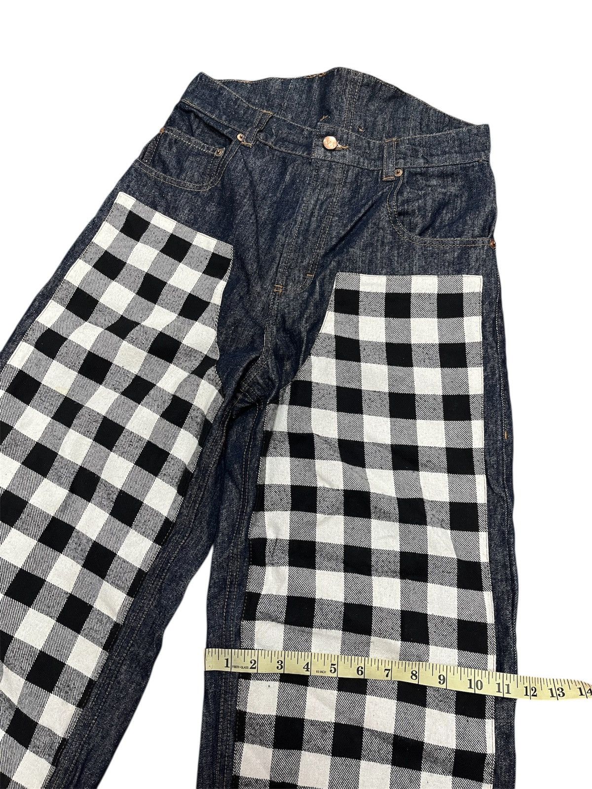 Alex Mullins ALEX MULLINS x DOUBLE KNEE DENIM x BRITISH DESIGNER x RARE Size US 29 - 11 Thumbnail