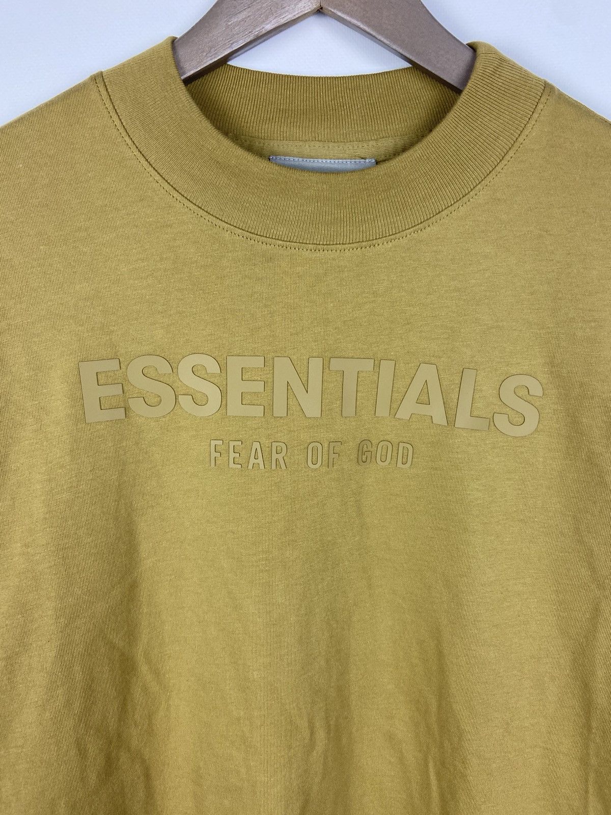 Designer × Fear of God New! Fear Of God Essentials Logo Long Sleeve Sweatshirt Size US S / EU 44-46 / 1 - 3 Thumbnail