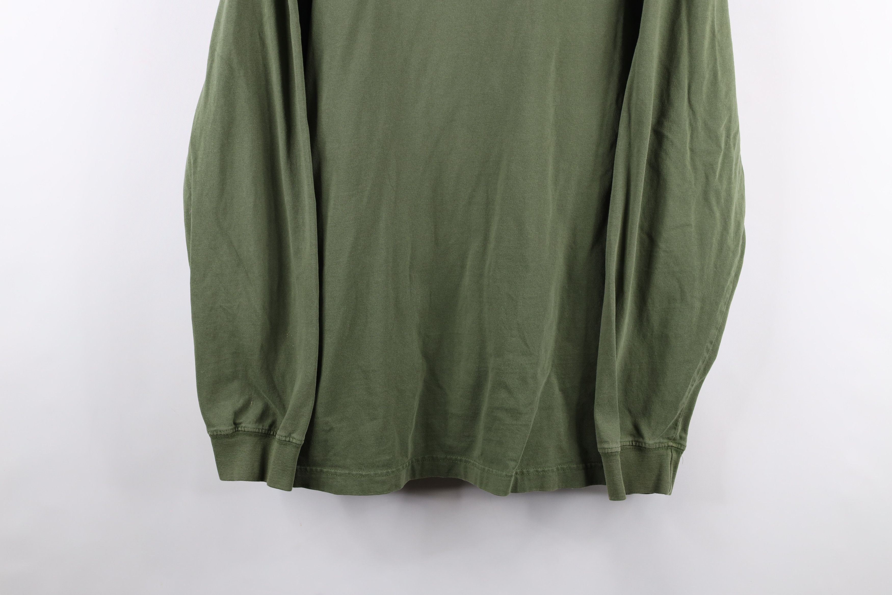 Abercrombie & Fitch × Vintage Vintage 90s Abercrombie & Fitch Long Sleeve T-Shirt Green Size US L / EU 52-54 / 3 - 3 Thumbnail