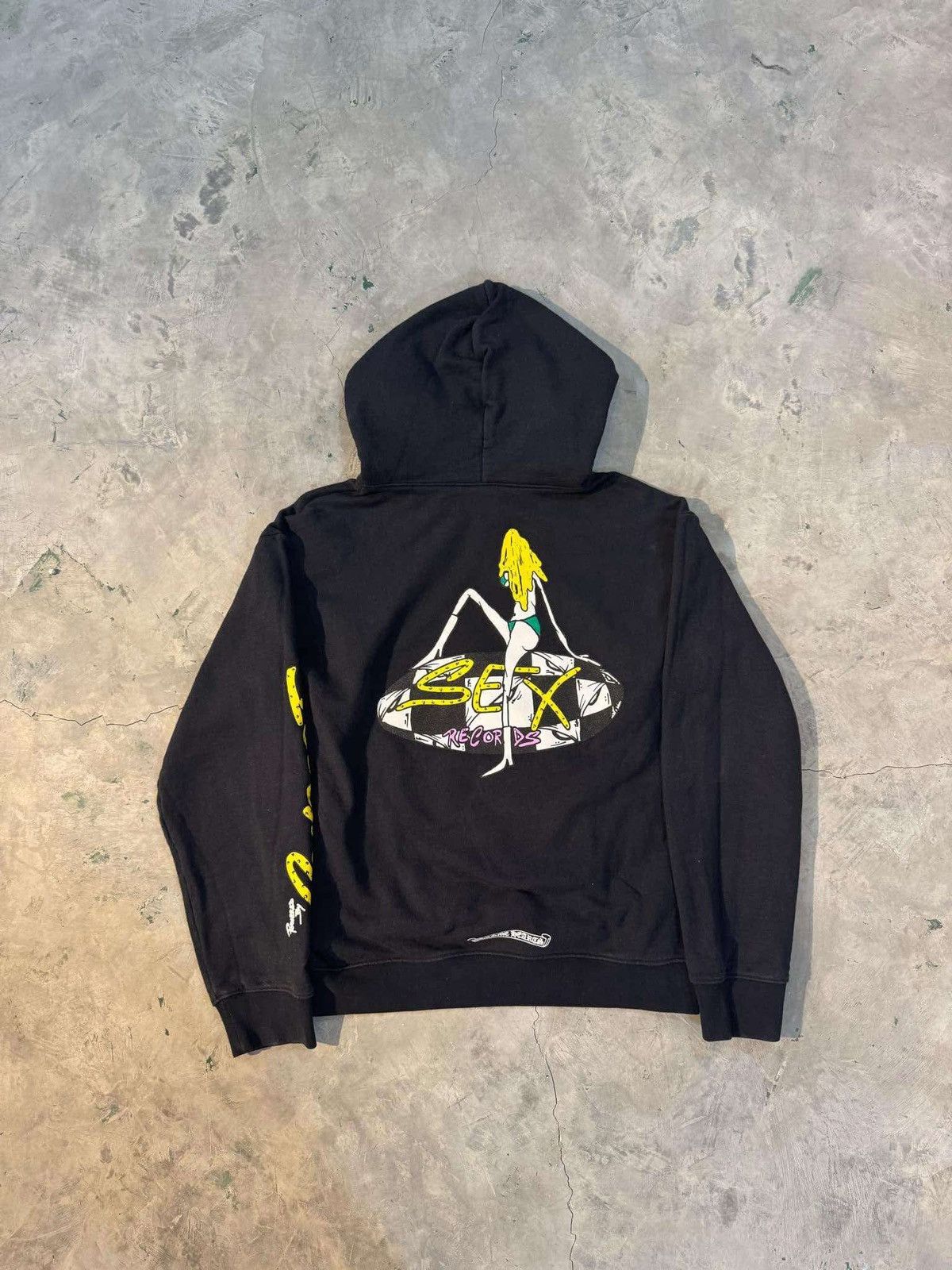 Chrome Hearts Matty Boy Sex Records Hoodie | Grailed