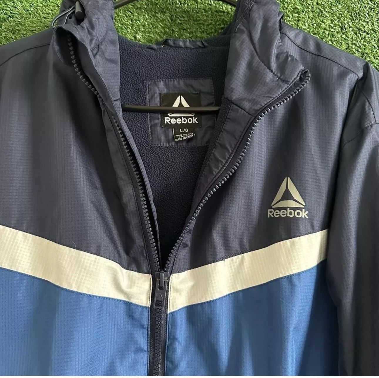Reebok × Vintage Reebok windbreaker vintage jacket (Warm Inside) Size US L / EU 52-54 / 3 - 2 Thumbnail