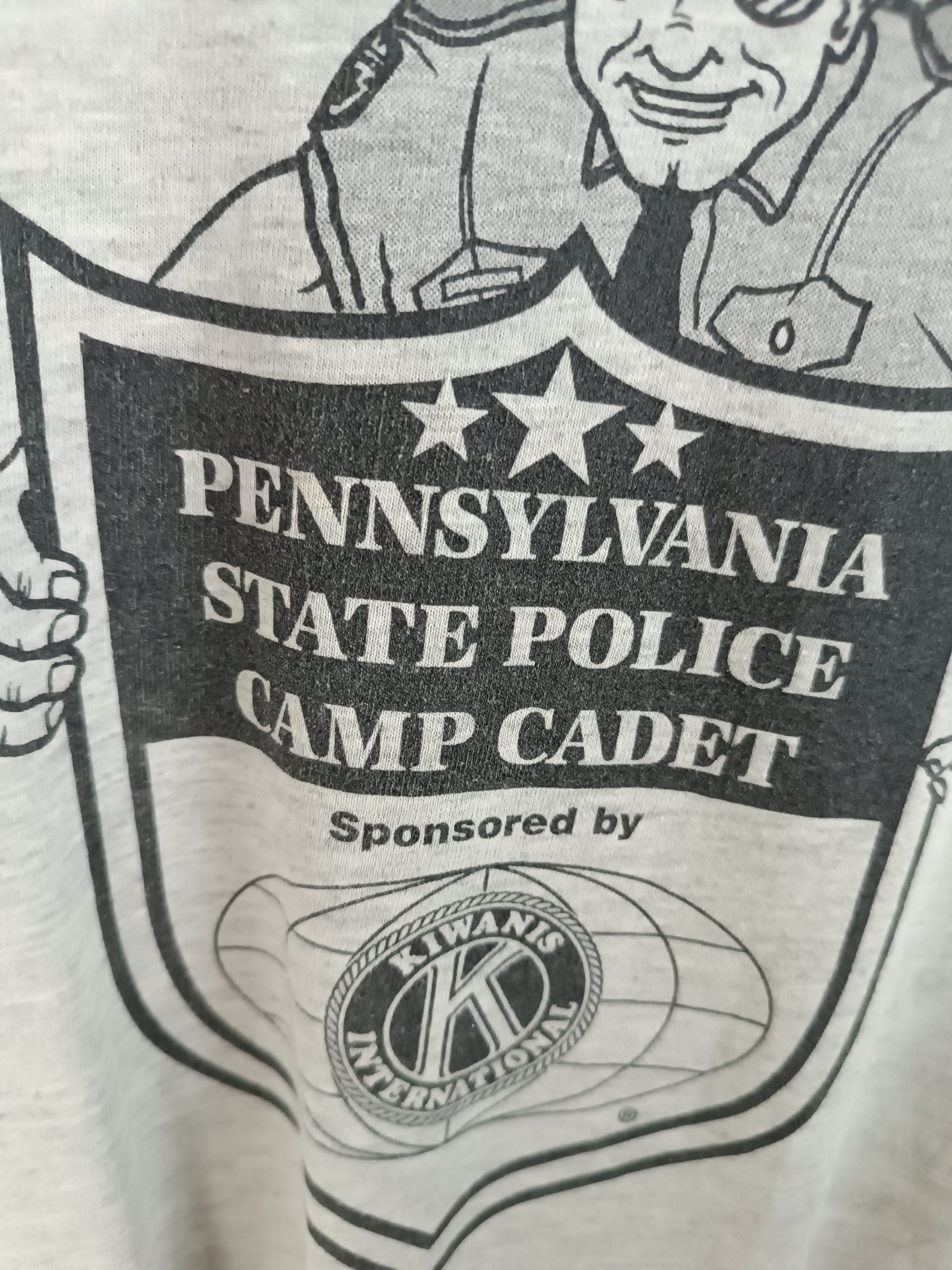 Vintage VINTAGE 90'S PENNSYLVANIA STATE POLICE CADET TEE VERY RARE Size US L / EU 52-54 / 3 - 11 Thumbnail
