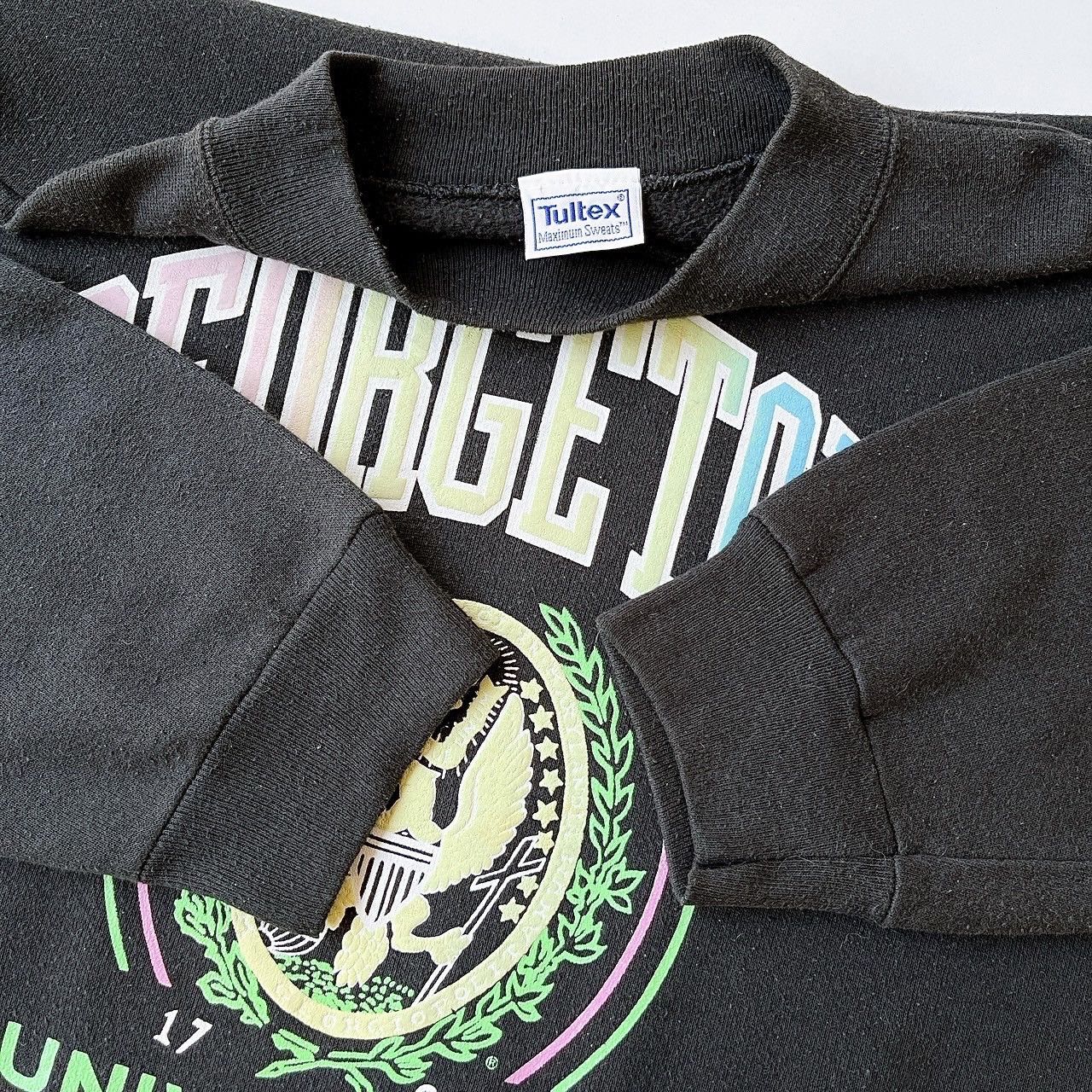 Vintage 90s Georgetown University sweatshirt/ XL Size US XL / EU 56 / 4 - 8 Thumbnail