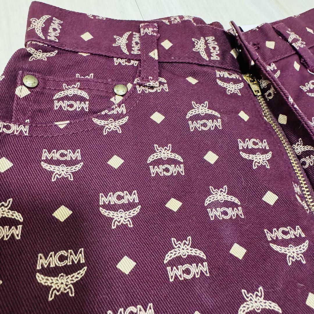 MCM MCM Monogram Red Jeans Size 28" / US 6 / IT 42 - 4 Thumbnail