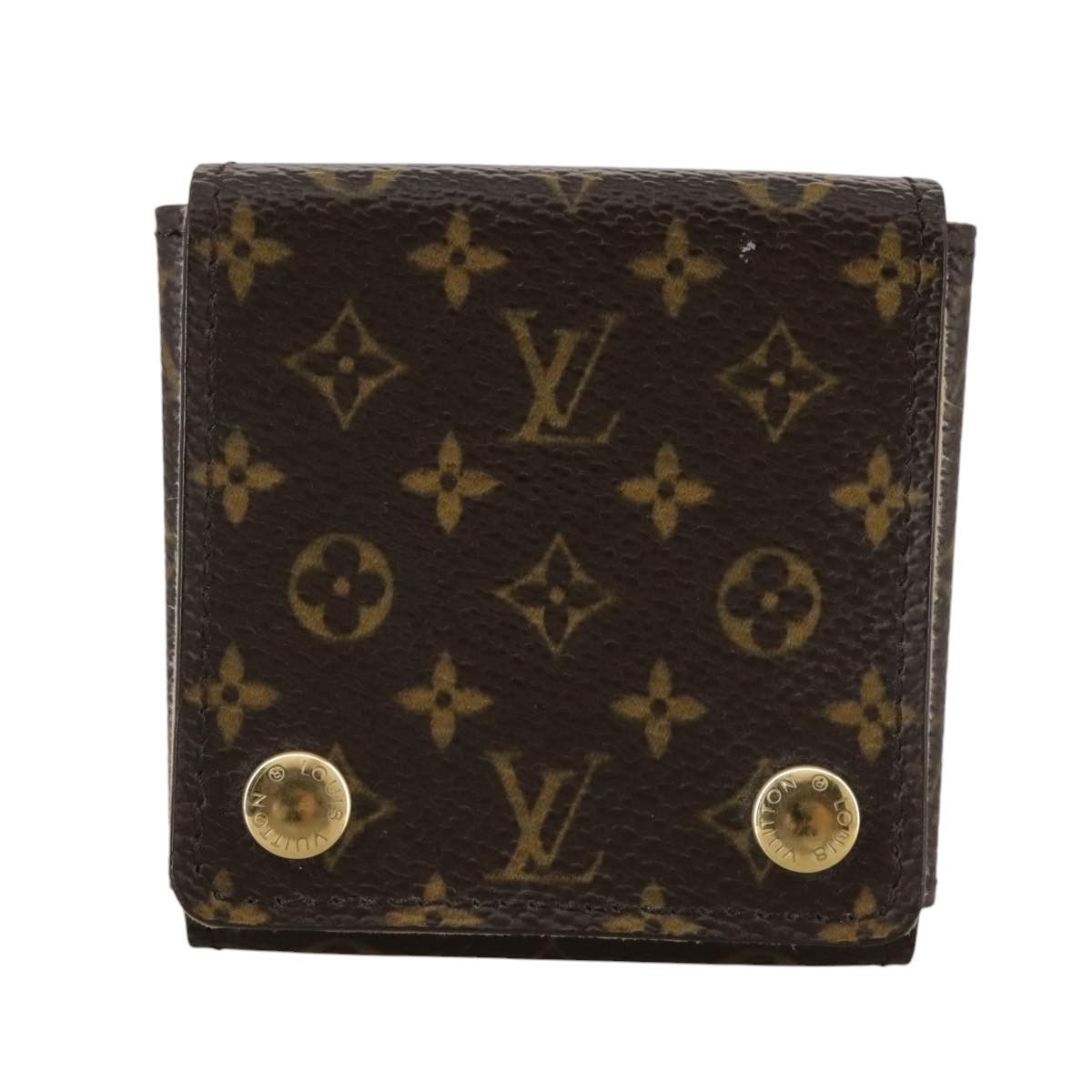 Louis Vuitton Jewelry Case Brown Canvas Wallet (Pre-Owned) Size ONE SIZE - 1 Thumbnail
