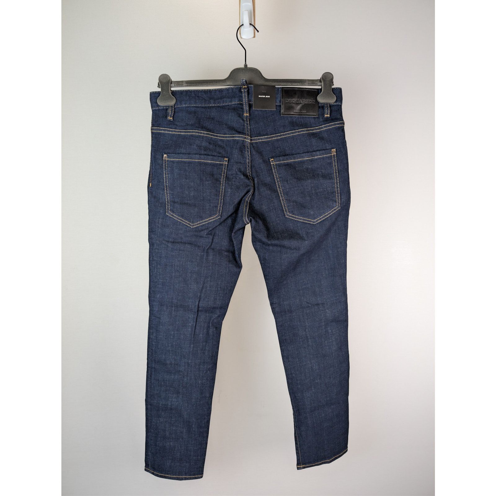 Dsquared2 o1rshd1 Denim Skater Jean in Blue Size US 32 / EU 48 - 15 Thumbnail