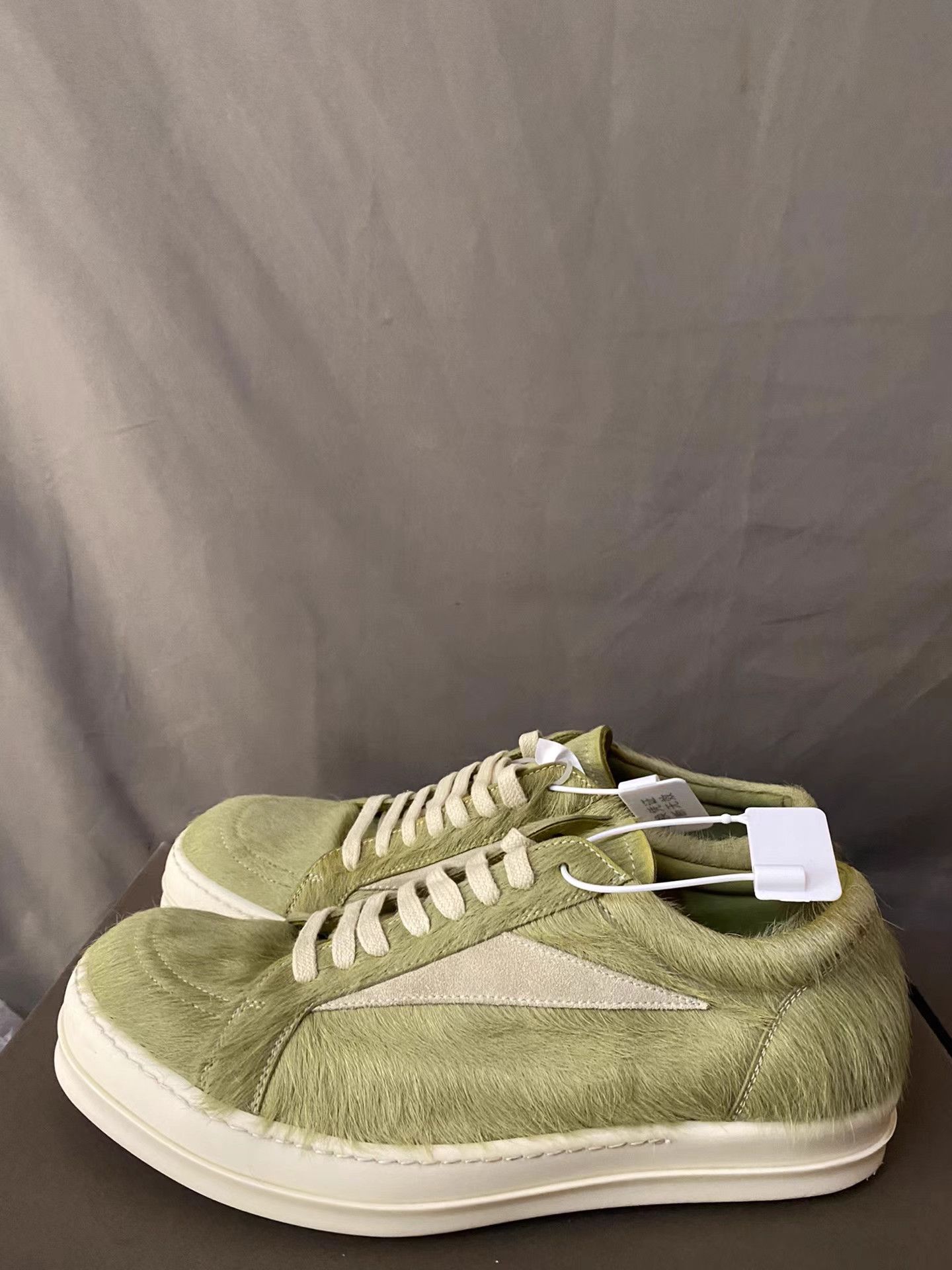 Rick Owens Rick Owens Mainline Green Pony Hair Size US 10 / EU 43 - 1 Thumbnail