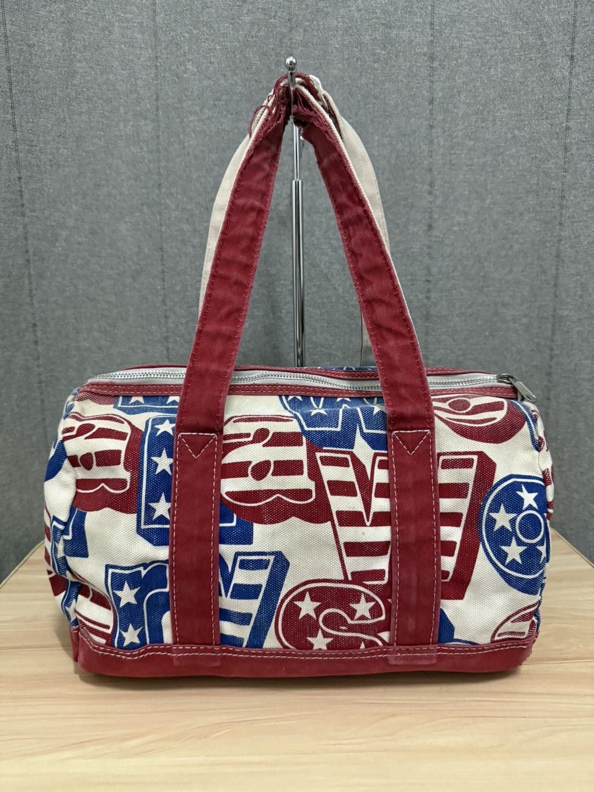 Hysteric Glamour 90s Hysteric Glamour Sound System American flag Duffle Bag Size ONE SIZE - 8 Thumbnail
