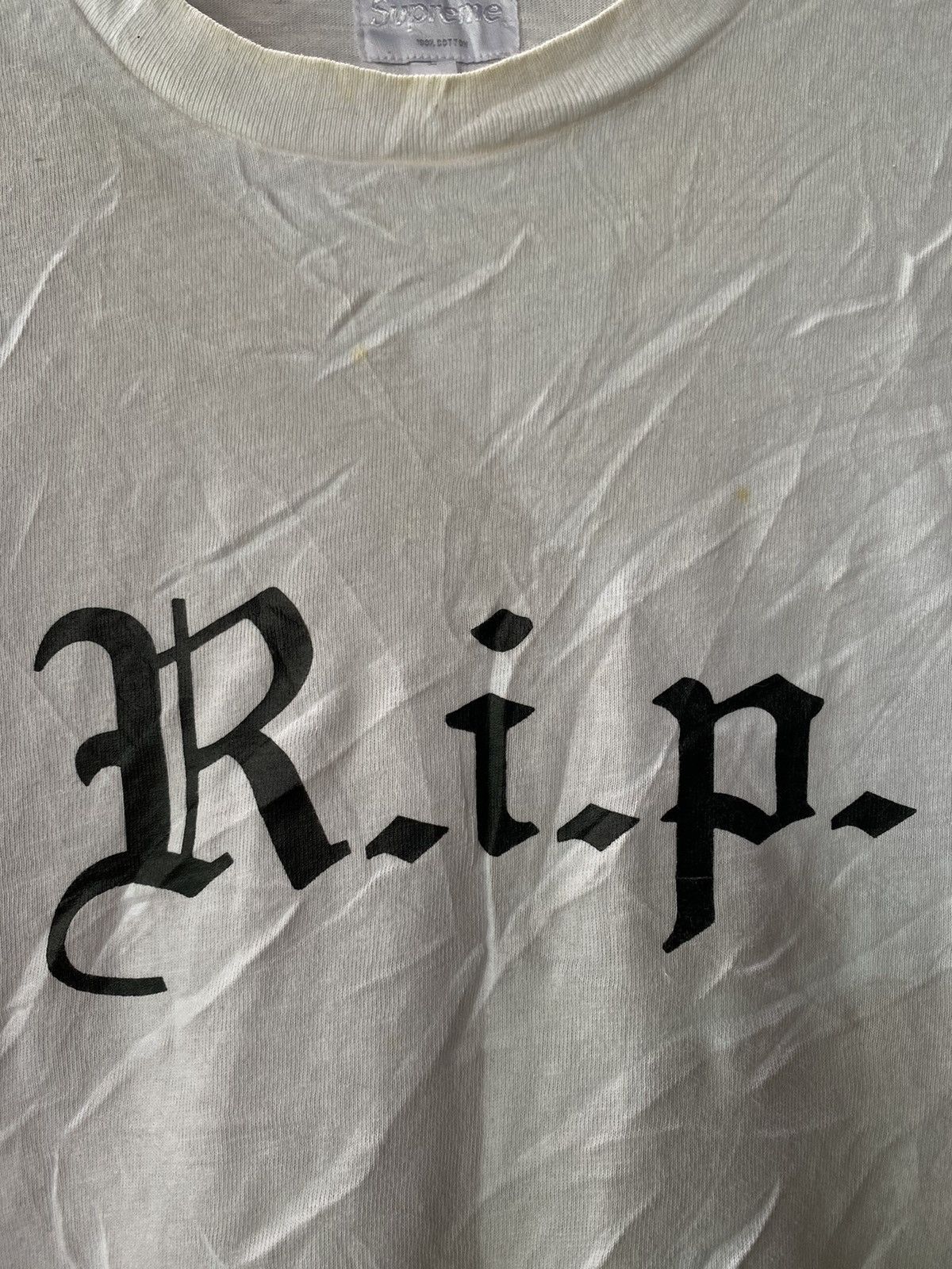 Supreme Supreme R.I.P FW16 Size US L / EU 52-54 / 3 - 2 Thumbnail