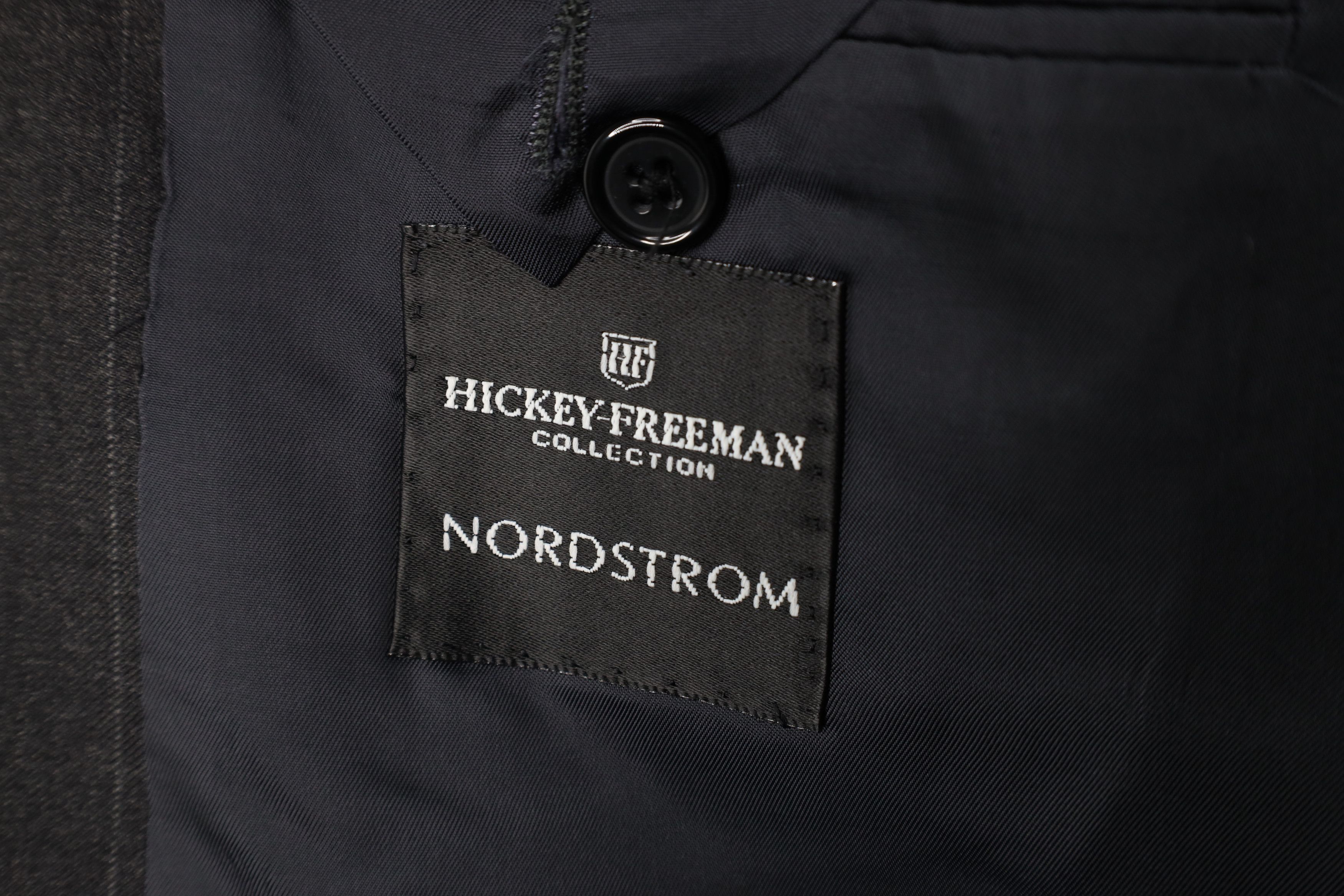 Hickey Freeman Hickey Freeman Loro Piana Super 120s Wool Blazer Suit Jacket Size US XXL / EU 58 / 5 - 10 Thumbnail