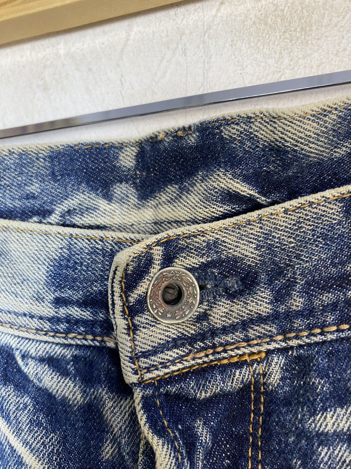 Spellbound Spell Bound Rusty Indigo Denim Jeans Buttonfly Size 34 Size US 34 / EU 50 - 8 Thumbnail
