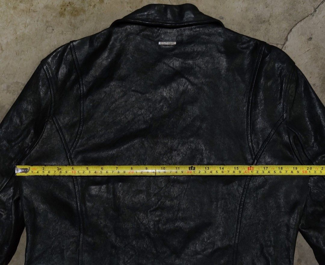BUCKAROO BUCKAROO Men's Sheep Skin Leather Biker Jacket Size US L / EU 52-54 / 3 - 3 Thumbnail