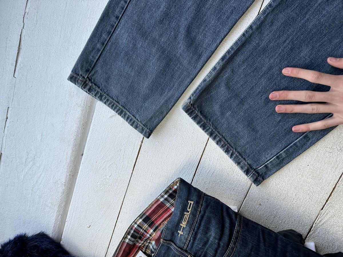 Hugo Boss 🚨 VNTG HUGO BOSS BLUE WASHED RARE MEN DENIM JEANS LUXURY Size US 33 - 4 Thumbnail