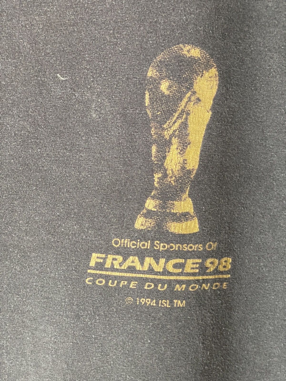 Adidas Vintage 1994 Adidas Fifa world cup France 98 tee t shirt Size US XL / EU 56 / 4 - 6 Thumbnail