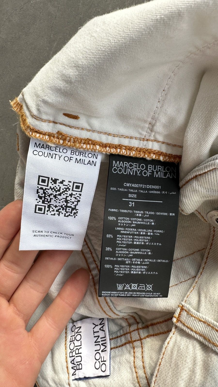 Marcelo Burlon Marcelo Burlon County of Milan Size US 31 - 4 Thumbnail