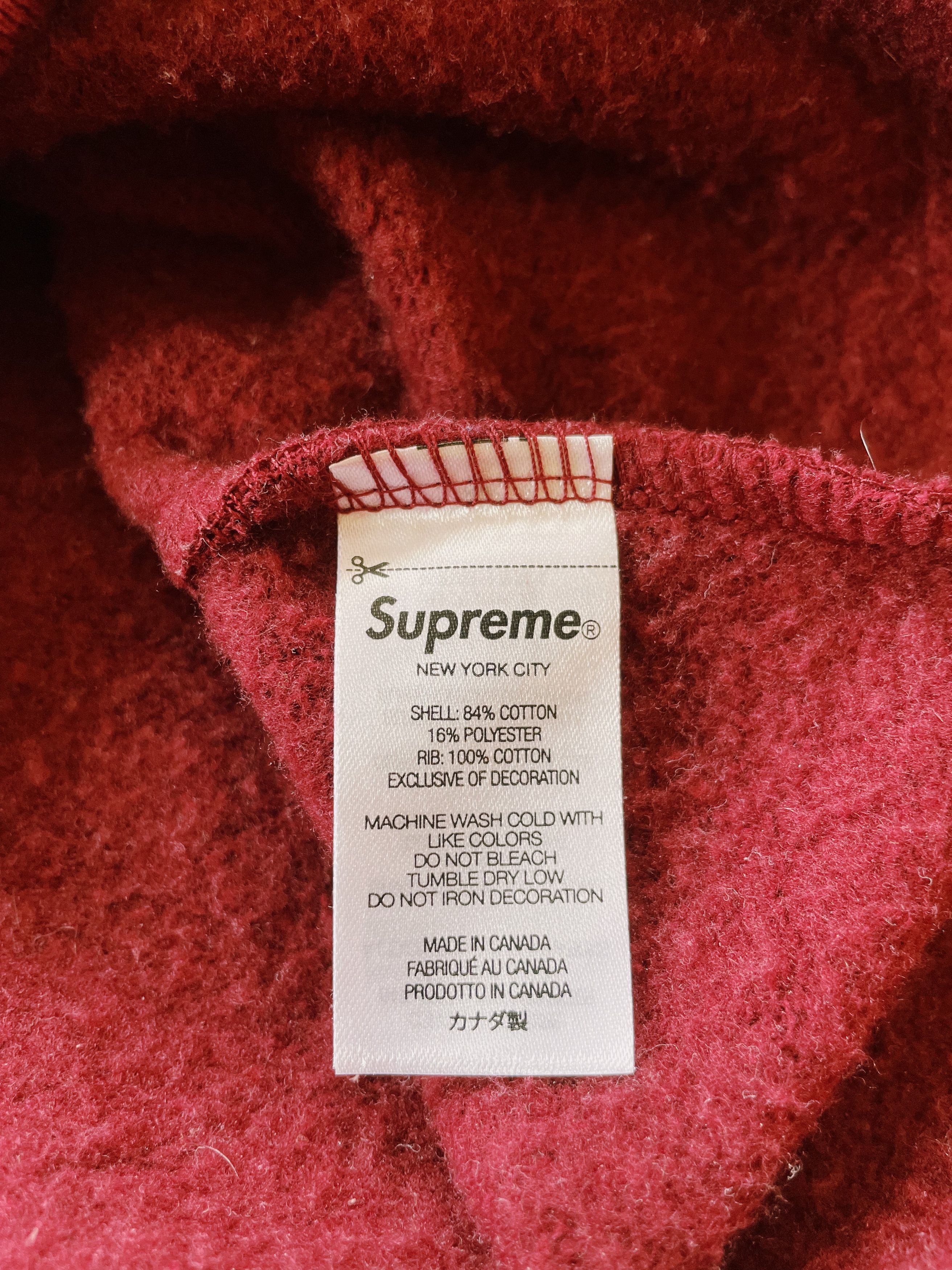 Supreme Supreme Box Logo Crewneck Cardinal Size US M / EU 48-50 / 2 - 5 Thumbnail
