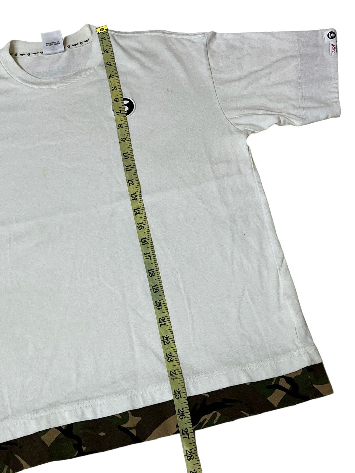 Bape AAPE UNIVERSE CAMO by A BATHING APE TEE SHIRT Size US M / EU 48-50 / 2 - 12 Thumbnail